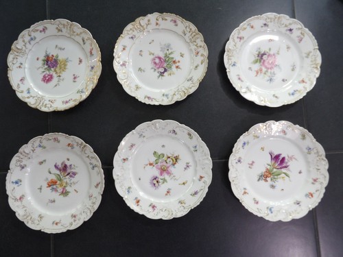 Meissen assiettes anciennes - 6,