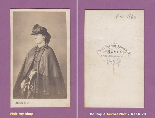 Cdv mante paris - cdv, à