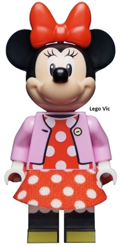 Lego dis074 figurine minnie - lego,