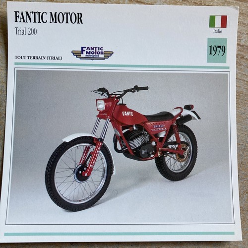 Fantic motor trial 200 1979 - trial,