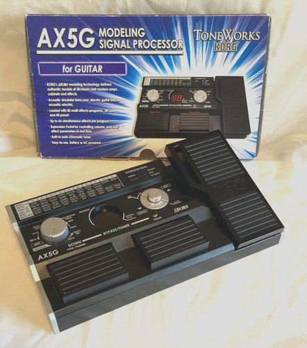 Box korg ax5g toneworks - korg,