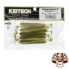 NOUVEAU Keitech Swing Impact 3 pouces #400 Ayu