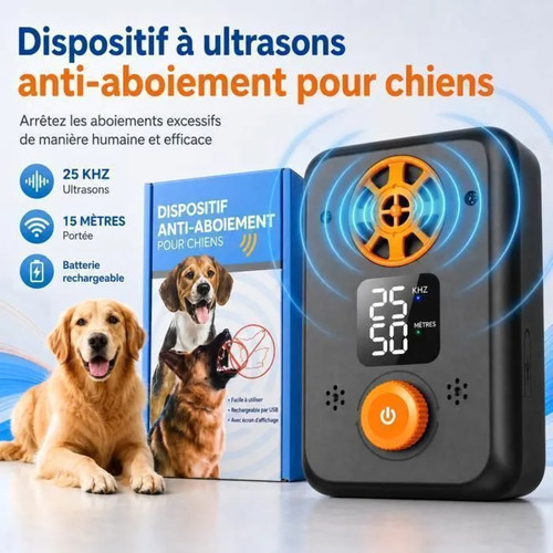 Anti aboiement chien ultrasons - chien,
