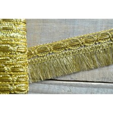 10 M galon franges doré or 4.2 cm passementerie liturgie couture déco ornement  