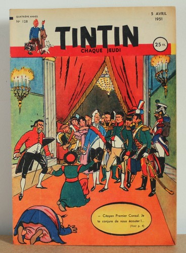 Revue tintin 128 - tintin, 4e