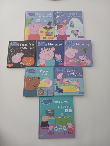 Lot livres peppa - 8,