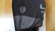 Bas nylon fully fashioned couture stockings vintage noir T1