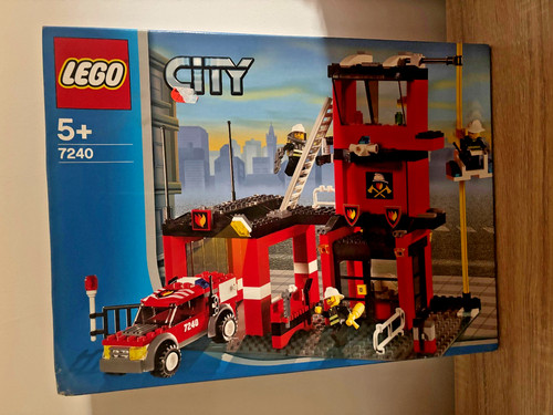 Lego city 7240 caserne - 7240,