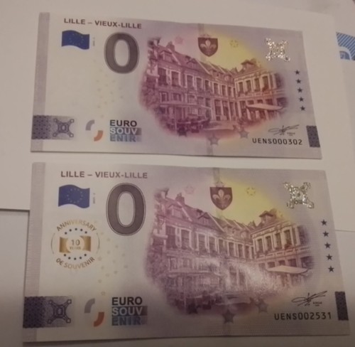 Billet zero euro lille - zero,