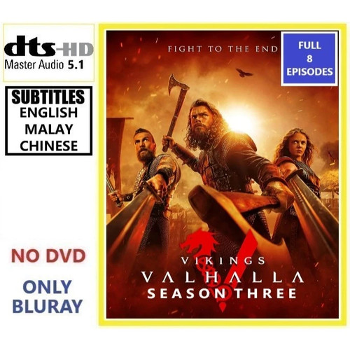 Blu ray vikings valhalla - vikings,