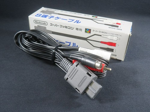 Câble vidéo nintendo - s, s-vidéo
