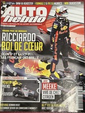 AUTO HEBDO AUTOhebdo 2167 30 Mai 2018 GP Monaco F1 Indy 500 F2 BMW I8 Roadster