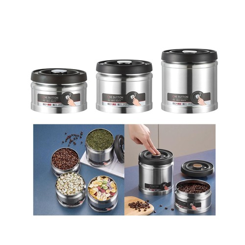 Boîte café acier - café, en