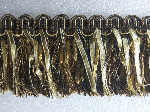 Yards ribbon skirt fringe - skirt, 3"