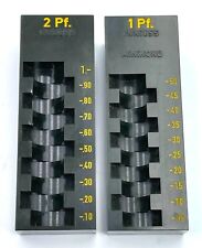 Lot de 3 monnayeurs / range