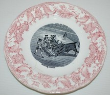 -ASSIETTE GIEN PORCELAINE