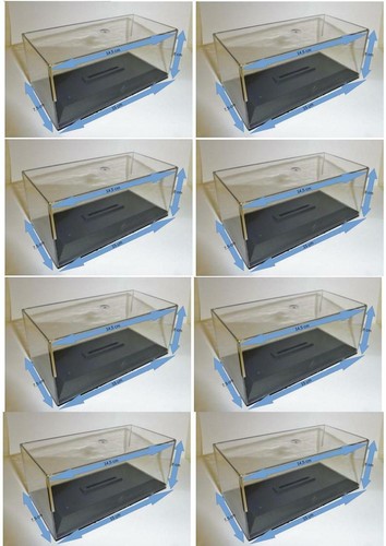 Lot boites vitrine hauteur - vitrine,