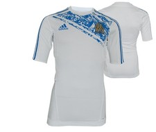 Adidas Olympique Marseille Training Jersey Tf Blanc Om Football Maillot Haut XXL