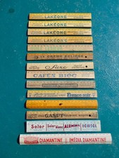 LOT 14 anciennes règles à