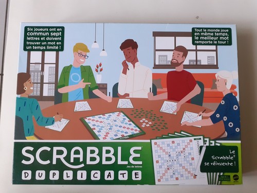 Scrabble duplicate jeu - scrabble,
