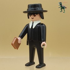 Playmobil figurine prêtre-pasteur curé révérend-église-école-école-école western