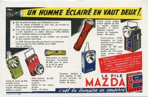 Buvard publicitaire la - publicitaire, /