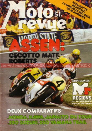Moto revue 2372 honda - revue, 750