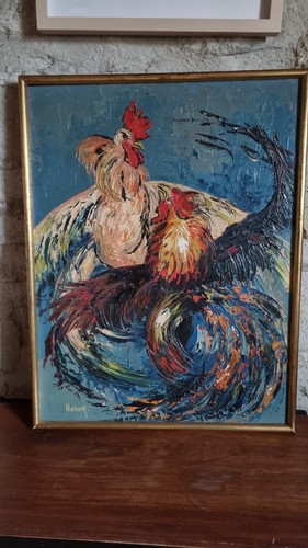 Tableau peinture combat - peinture, le