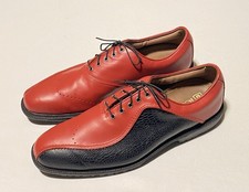 FootJoy Icon Croc Embossed Red