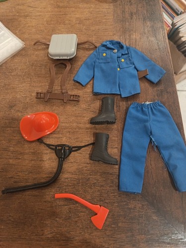 Tenue pompier big jim mattel - big,