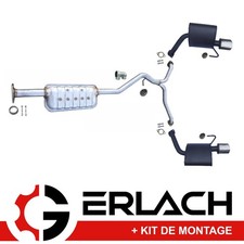 Echappement silencieux pour