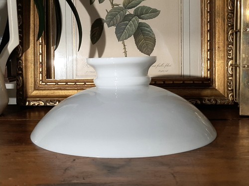 Ancien abat jour opaline - jour, en