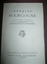 Annales de Bourgogne tome 40