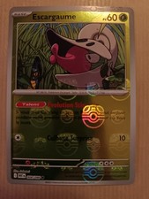 Carte Pokemon Escargaumeb008/086 REVERSE MASTERBALL EV10.5 WHT FR 