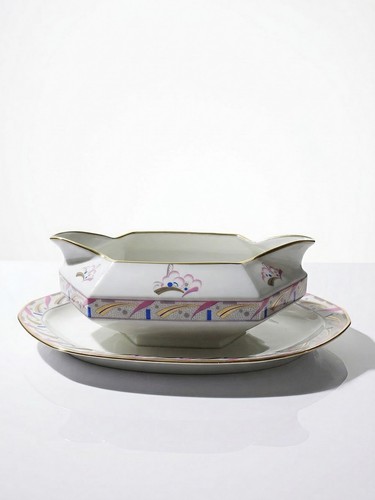 Saucière art déco - saucière, porcelaine