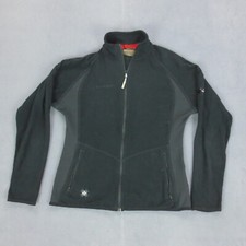 Veste Polaire Mammut S Noir Colorblock Légère Full Zip Chaud Col Montant