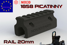 remington pietta uberti 1858 picatinny 20mm tactical adapter upgrade 