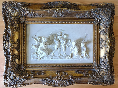 Bas relief néoclassique - néoclassique, jp