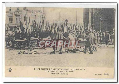 Explosion saint denis 4 - de, saint-denis,