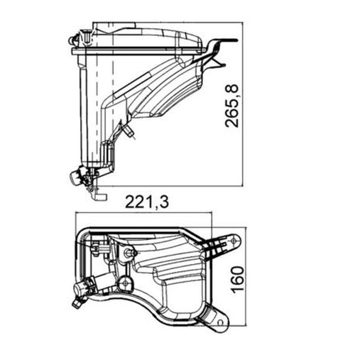 Mahle crt 207 000s - 207, vase