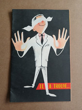 publicité livret foyer ALBA poêle en fonte anciens modèles cuisinières 1950