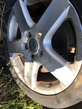 13-18 VW GOLF MK7 17 INCH 5 SPOKE 5 STUD ALLOY WHEEL 6.5JX16H2