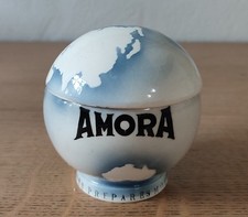 Ancien moutardier publicitaire Amora Digoin Sarreguemines