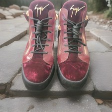 Giuseppe Zanotti / Velours et cuir verni