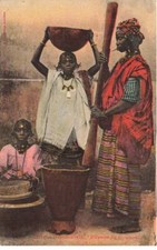 SENEGAL AM#DC218 AFRIQUE OCCIDENTALE PILEUSE DE COUSCOUS