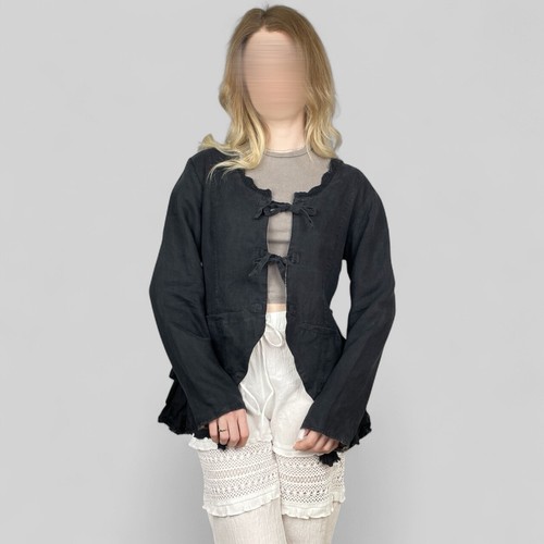 Veste volants bohème - à, en