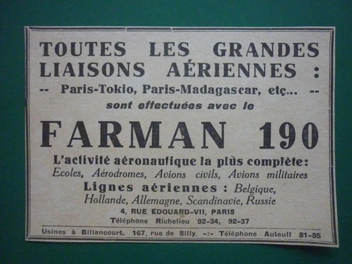 1931 pub avion - 1931-32, 190