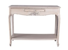 Console Blanc Table Console