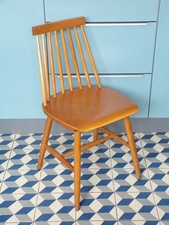 CHAISE IKEA STOCKHOLM WINDSOR SCANDINAVE-DESIGN 60-bois clair