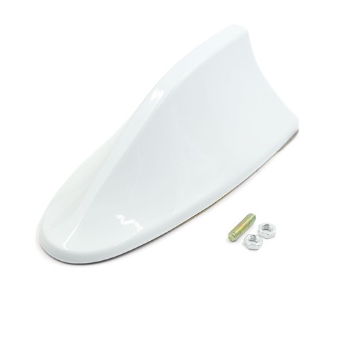 Aileron requin plastique blanc - aileron,